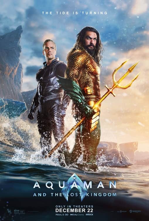 Aquaman and the Lost Kingdom disponible sur premium abonnement IPTV